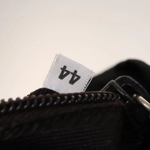 PRADA Backpack Nylon Khaki Silver Auth 140623 - Picture 11 of 16